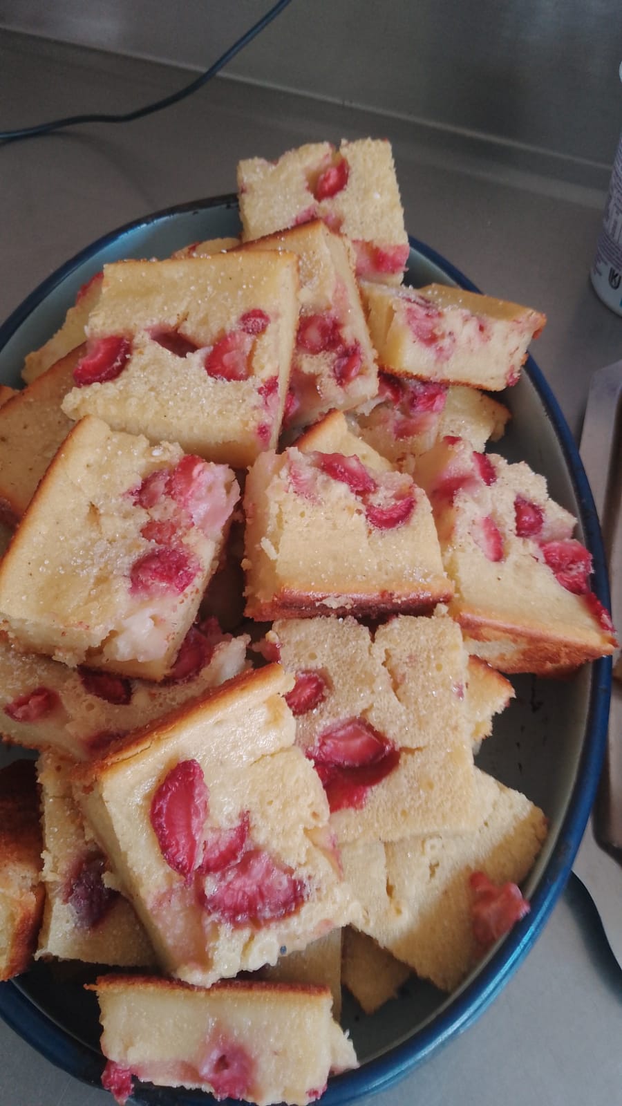 Pastel de frutillas